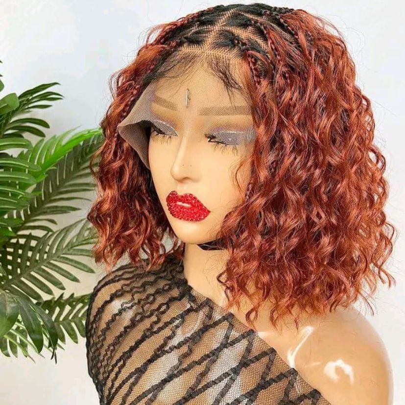 HANDMADE BRAIDED WIG - NO.B21 (1.1LBS) image 0